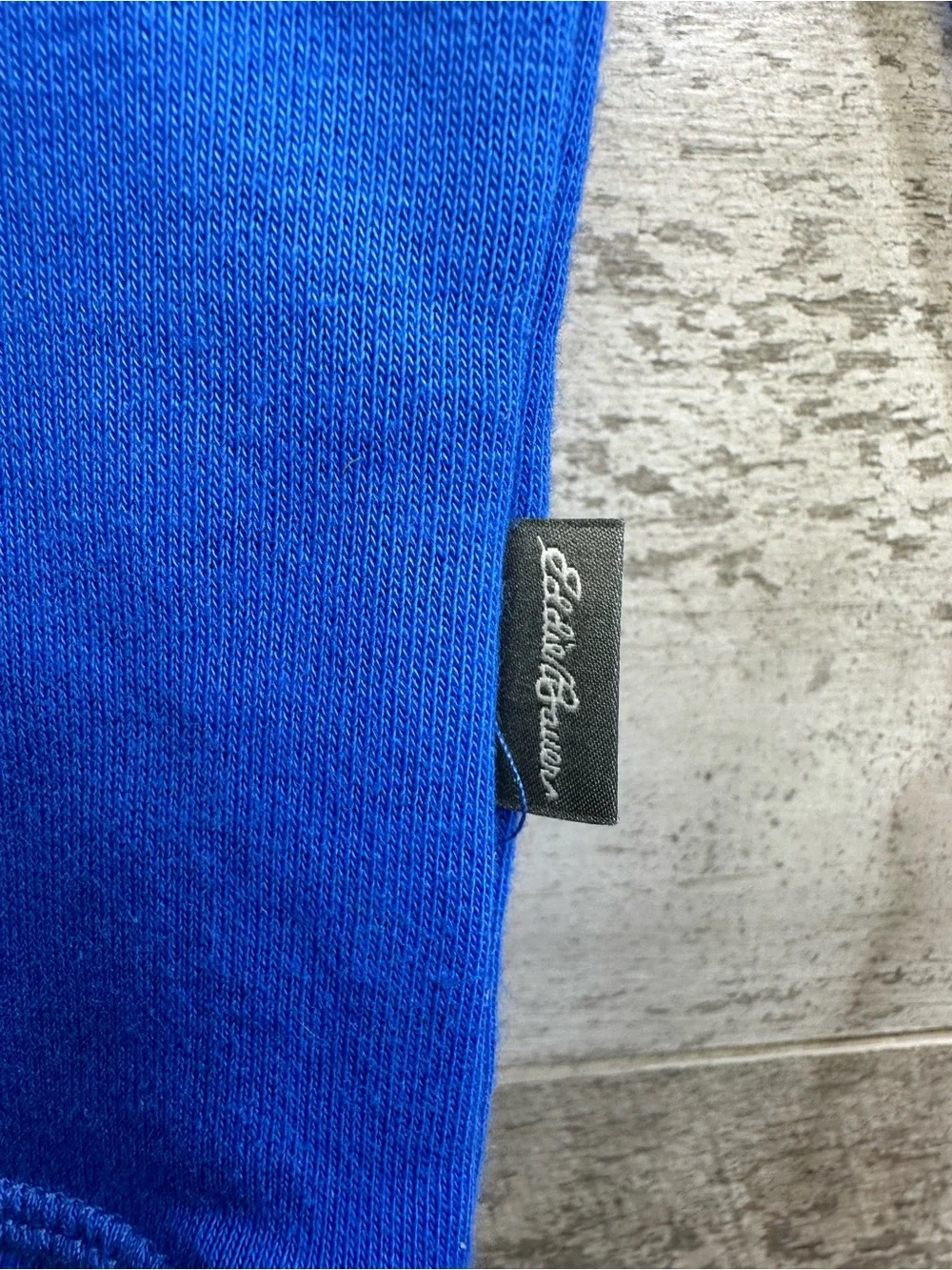 Eddie Bauer Royal Blue Kids Hoodie with Mountain Stripe Graphic XS 5/6